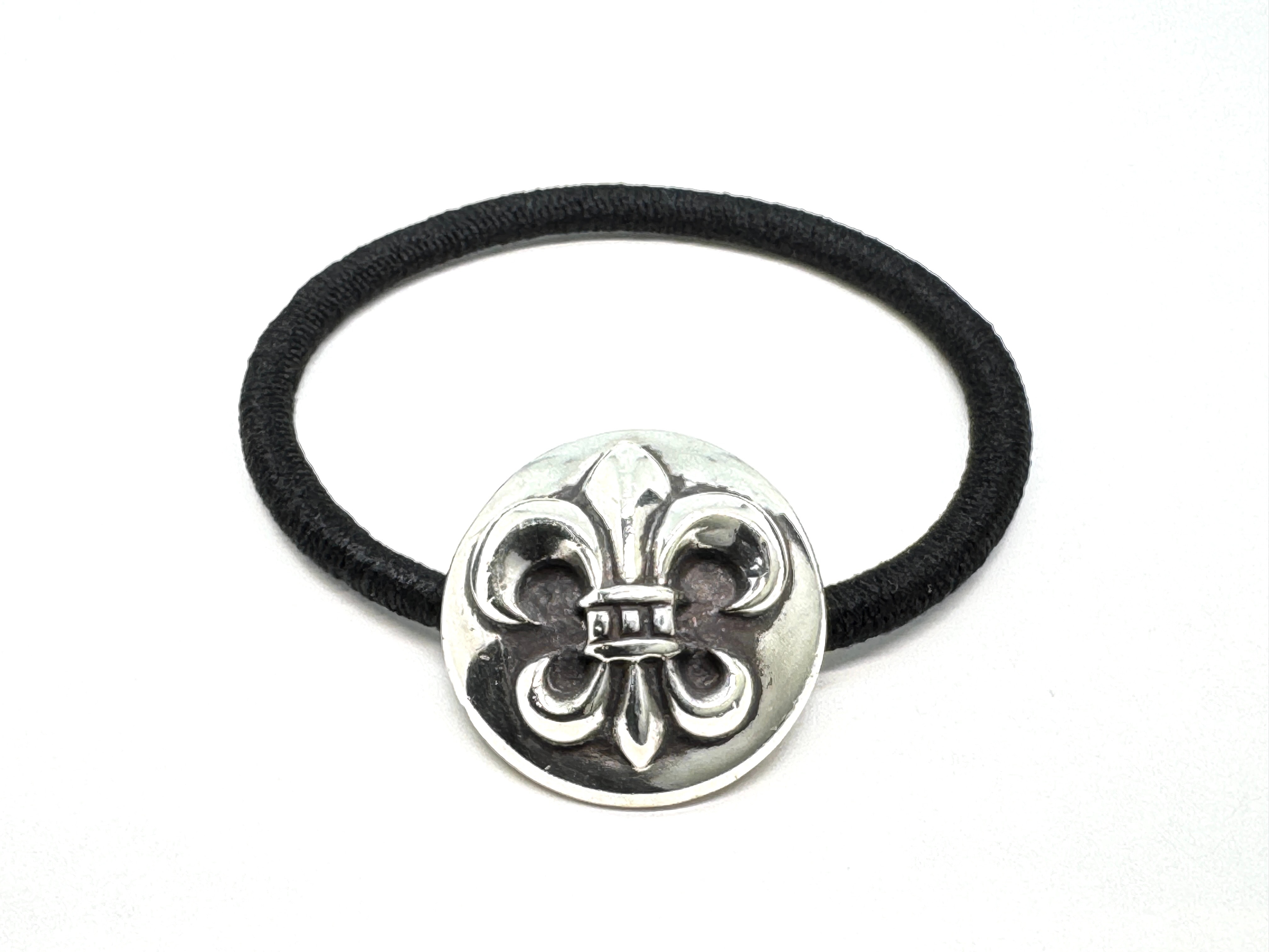 Chrome Hearts Hair Band # 2 BS Fleur Bracelet "Black"