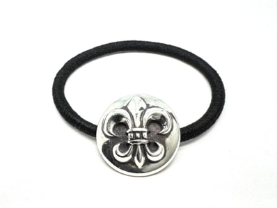 Chrome Hearts Hair Band # 2 BS Fleur Bracelet "Black"