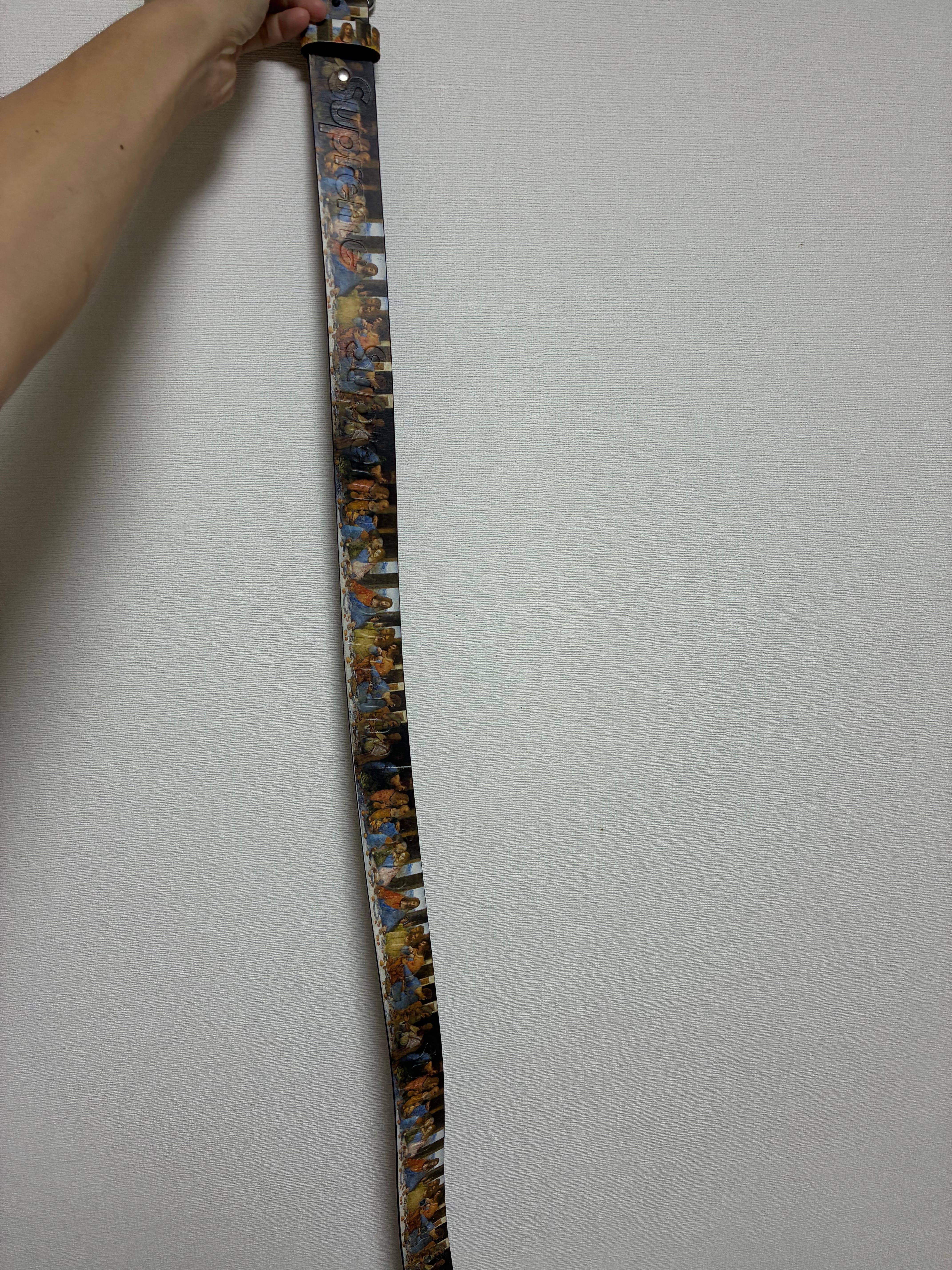 Supreme Last Supper Leather Belt "Multi"