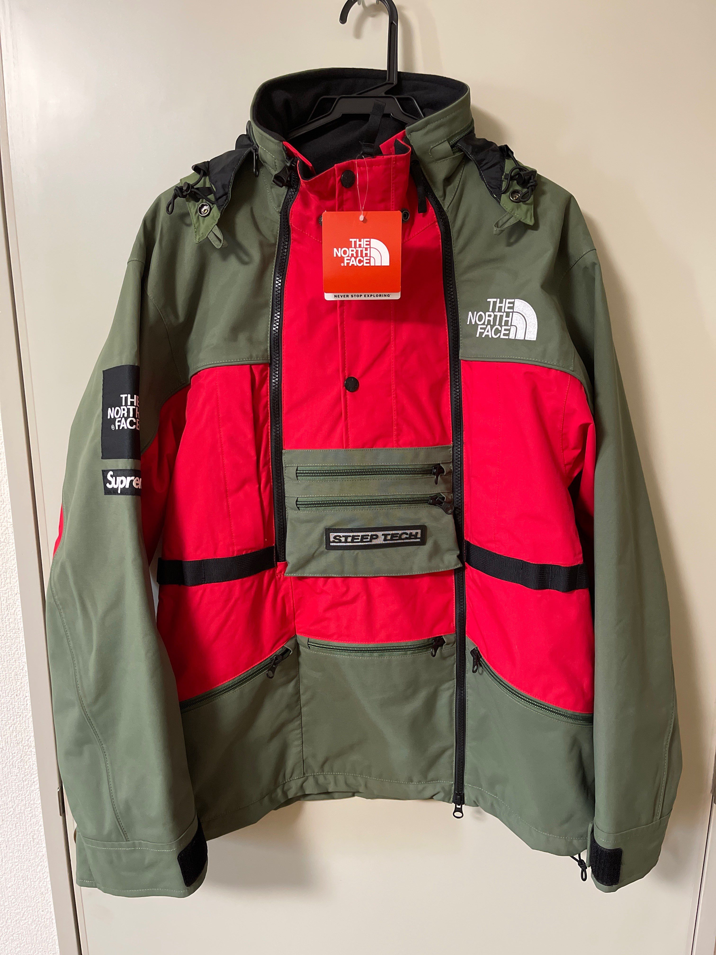 Supreme x The North Face Steep Tech Hooded Jacket "Olive"
