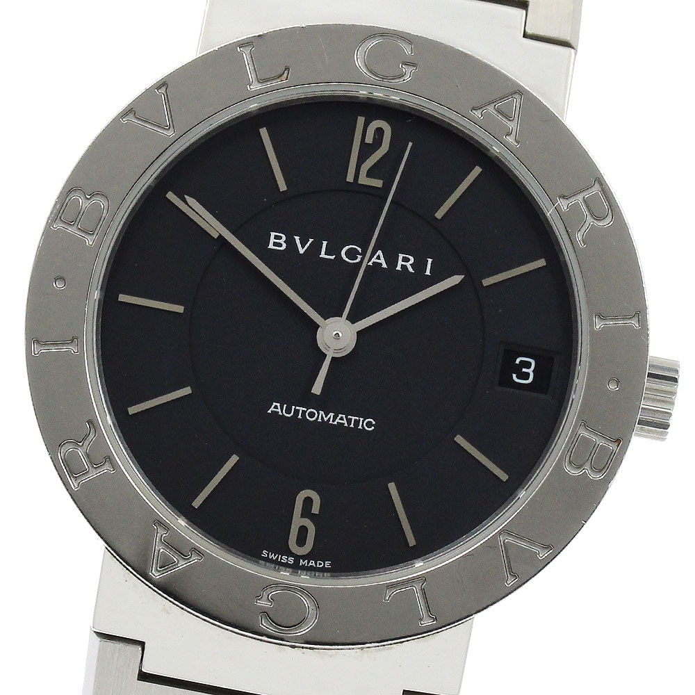 ★箱・保 ブルガリ ブルガリブルガリ デイト BB33SS メンズ 【中古】