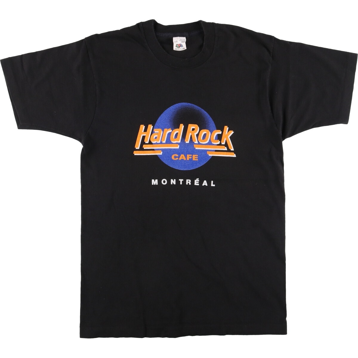 古着 90年代 フルーツオブザルーム FRUIT OF THE LOOM HARD ROCK CAFE ハードロックカフェ アドバタイジングTシャツ カナダ製 メンズL相当 ヴィンテージ/eaa547492