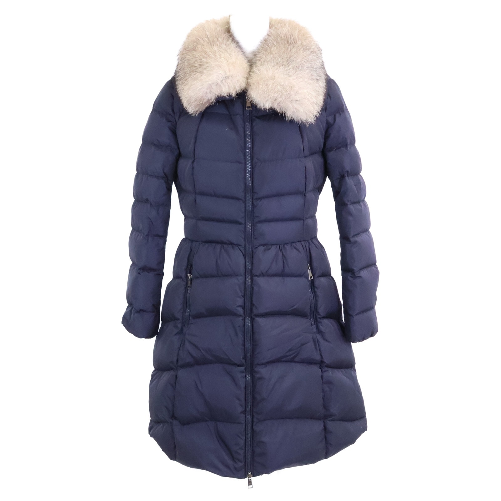 モンクレール D20934934520 HIRONDELLE イロンデール ファー付 ダウン 3