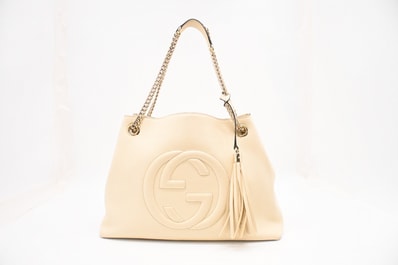 グッチ ソーホー チェーントートバッグ アイボリー アウトレット 536196