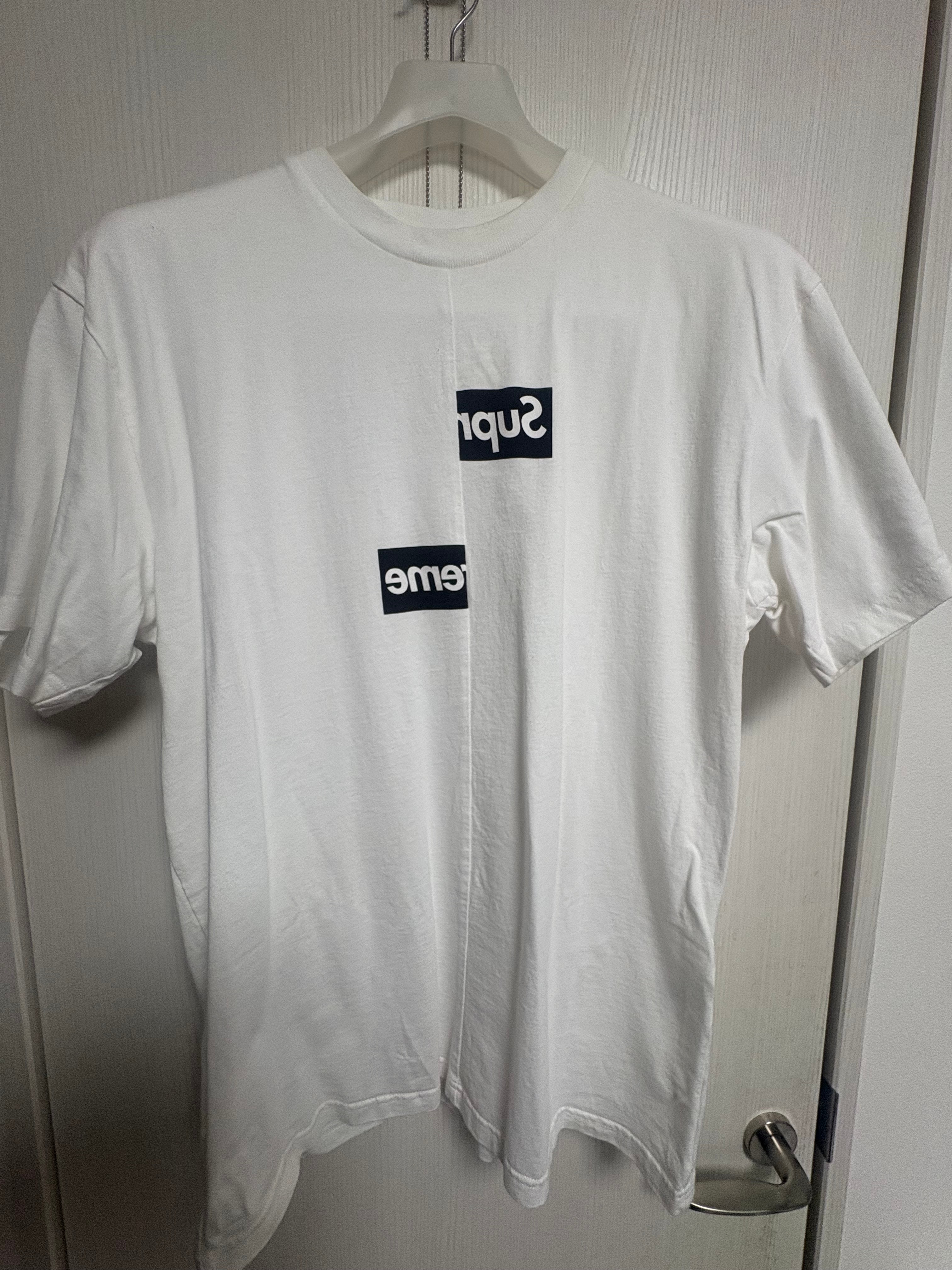 Supreme / Comme des Garçons SHIRT® Split Box Logo Tee 