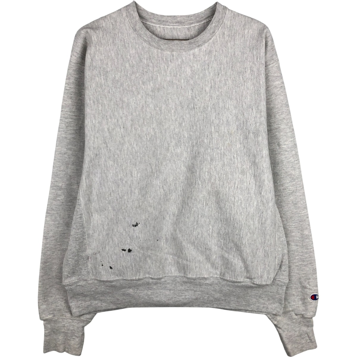 古着 00年代 チャンピオン Champion PREMIUM REVERSE WEAVE プレミアムリバースウィーブ バックプリント 目無し プリントスウェットシャツ トレーナー メンズM相当/eaa604003