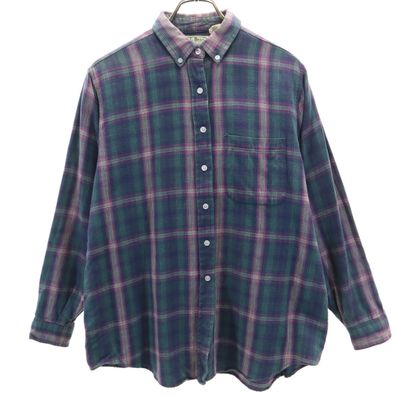 L.L.Bean 80s 長袖 ボタンダウンシャツ