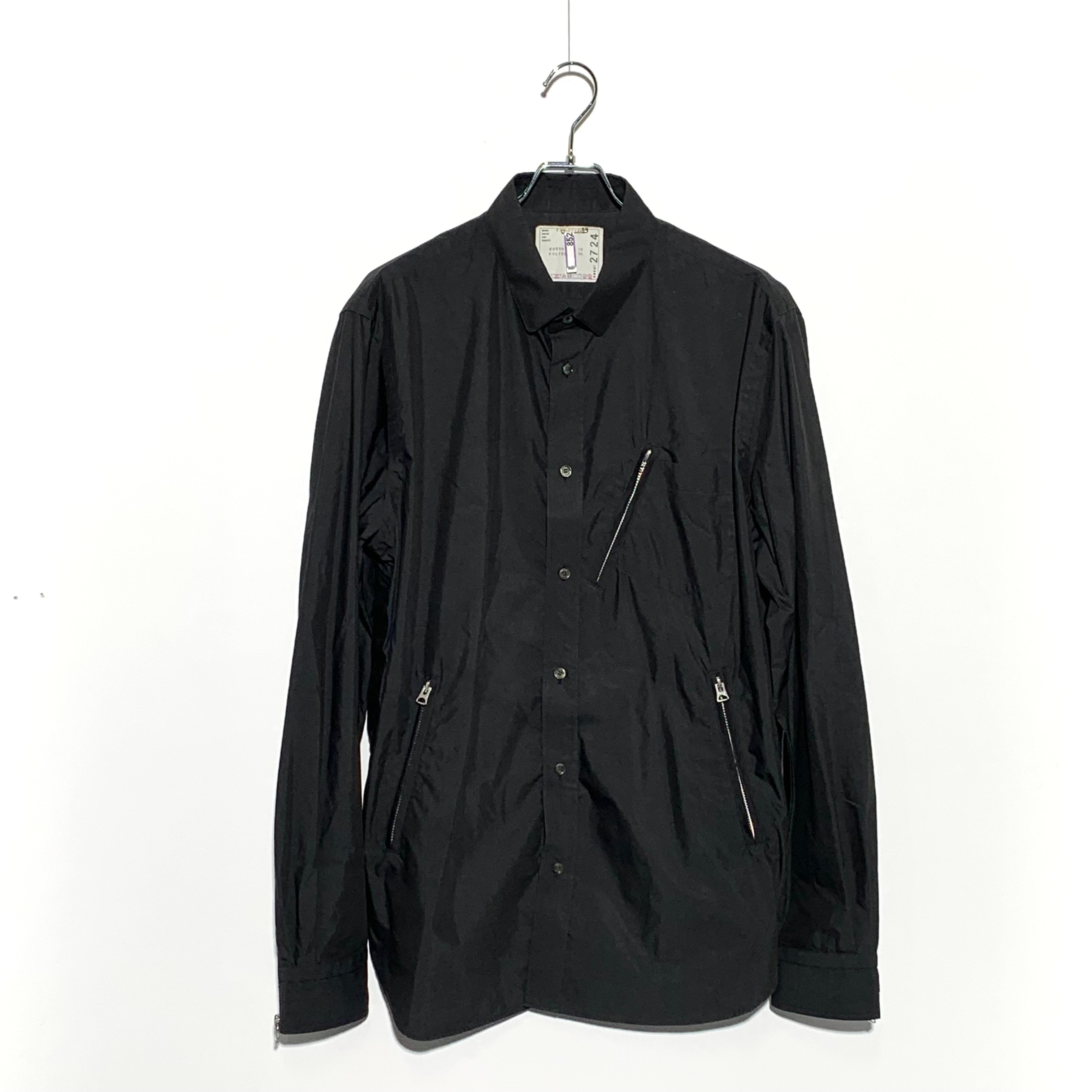 sacai Cotton Weather Shirt Black