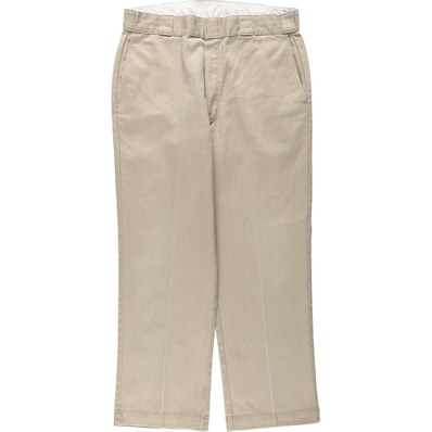 古着 ディッキーズ Dickies ワークパンツ USA製 メンズw35相当/eaa672407