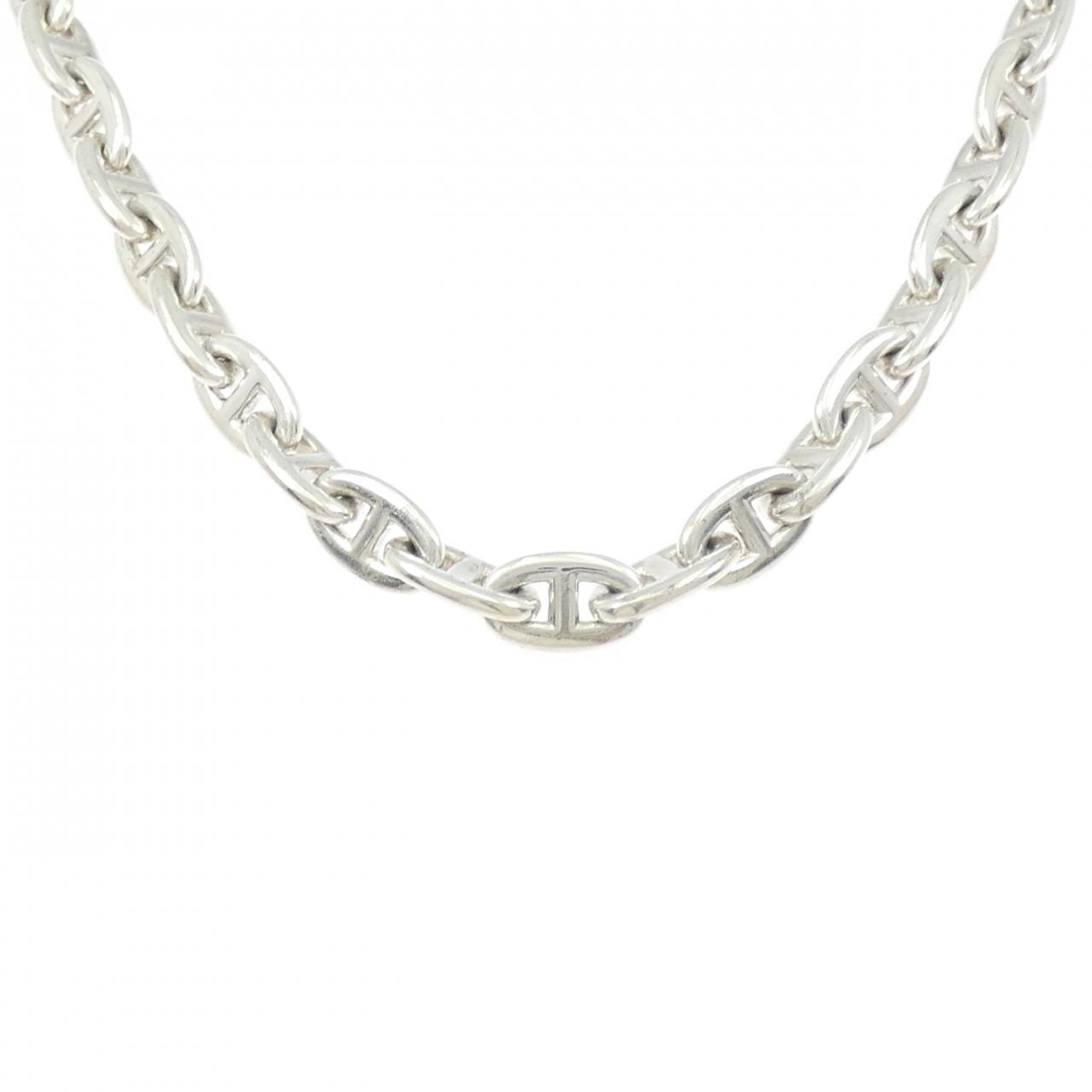 【ヴィンテージ】エルメス シェーヌダンクル PM ネックレス