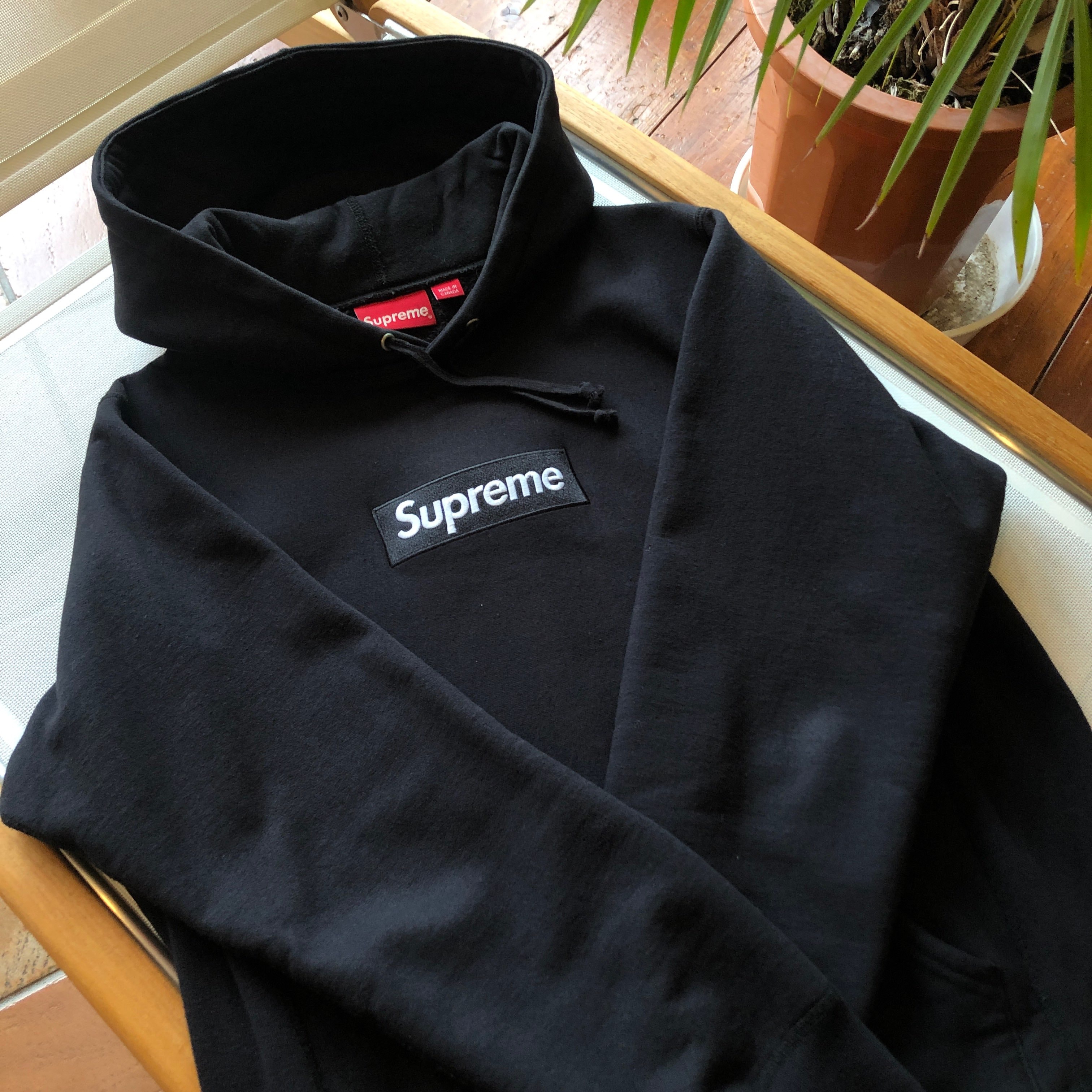 Supreme Bandana Box Logo Hooded Sweatshirt "Black"