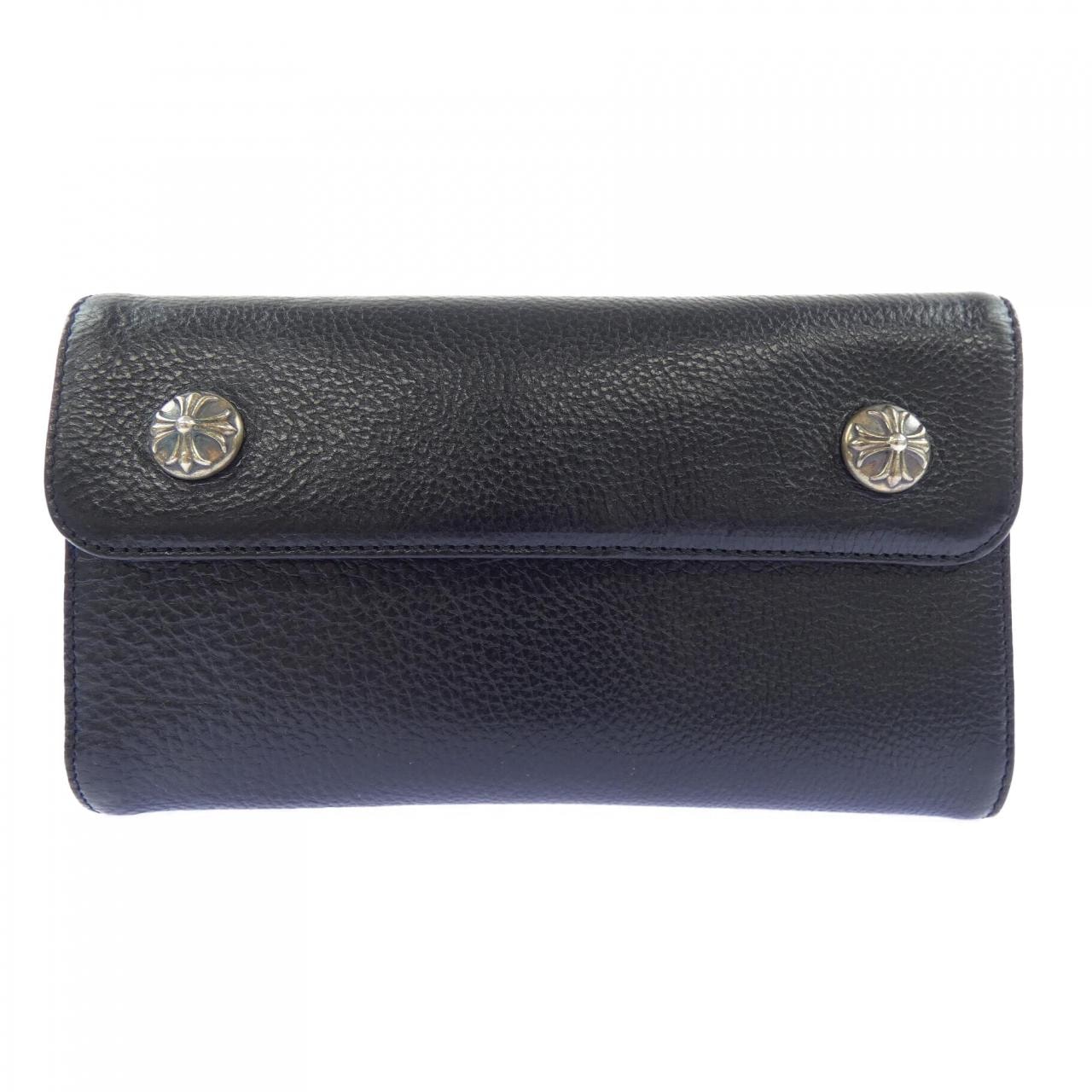 クロムハーツ CHROME HEARTS WAVE CROSS BTN ウェーブ クロスボタン 2246 304 0501 0900 WALLET