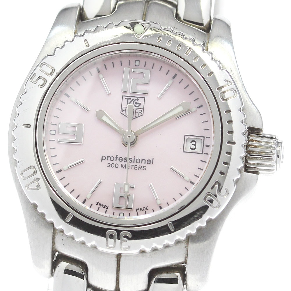 ☆良品  タグホイヤー リンク デイト WT141F レディース 【中古】