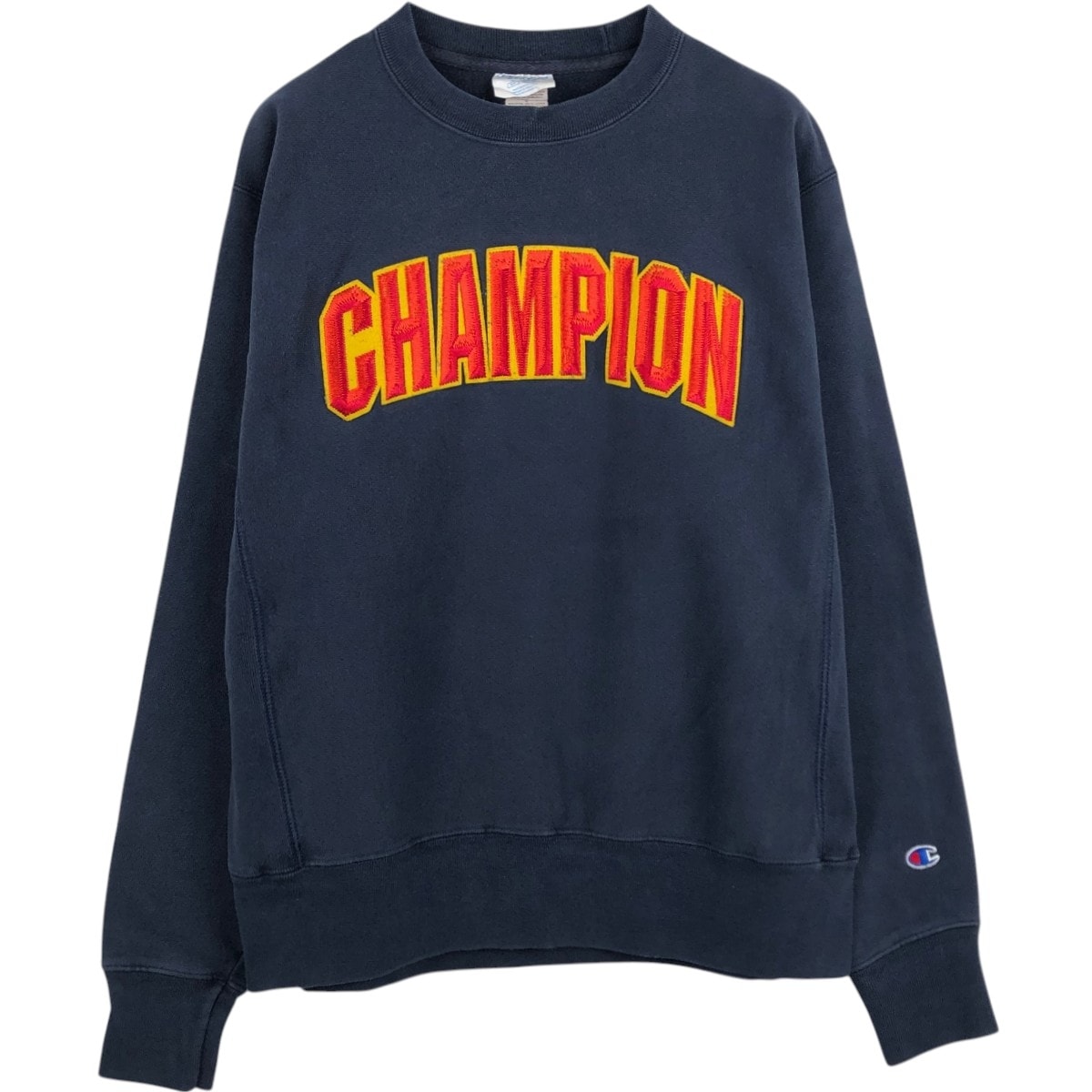 古着 チャンピオン Champion REVERSE WEAVE リバースウィーブ プリントスウェットシャツ トレーナー メンズM相当/eaa683325