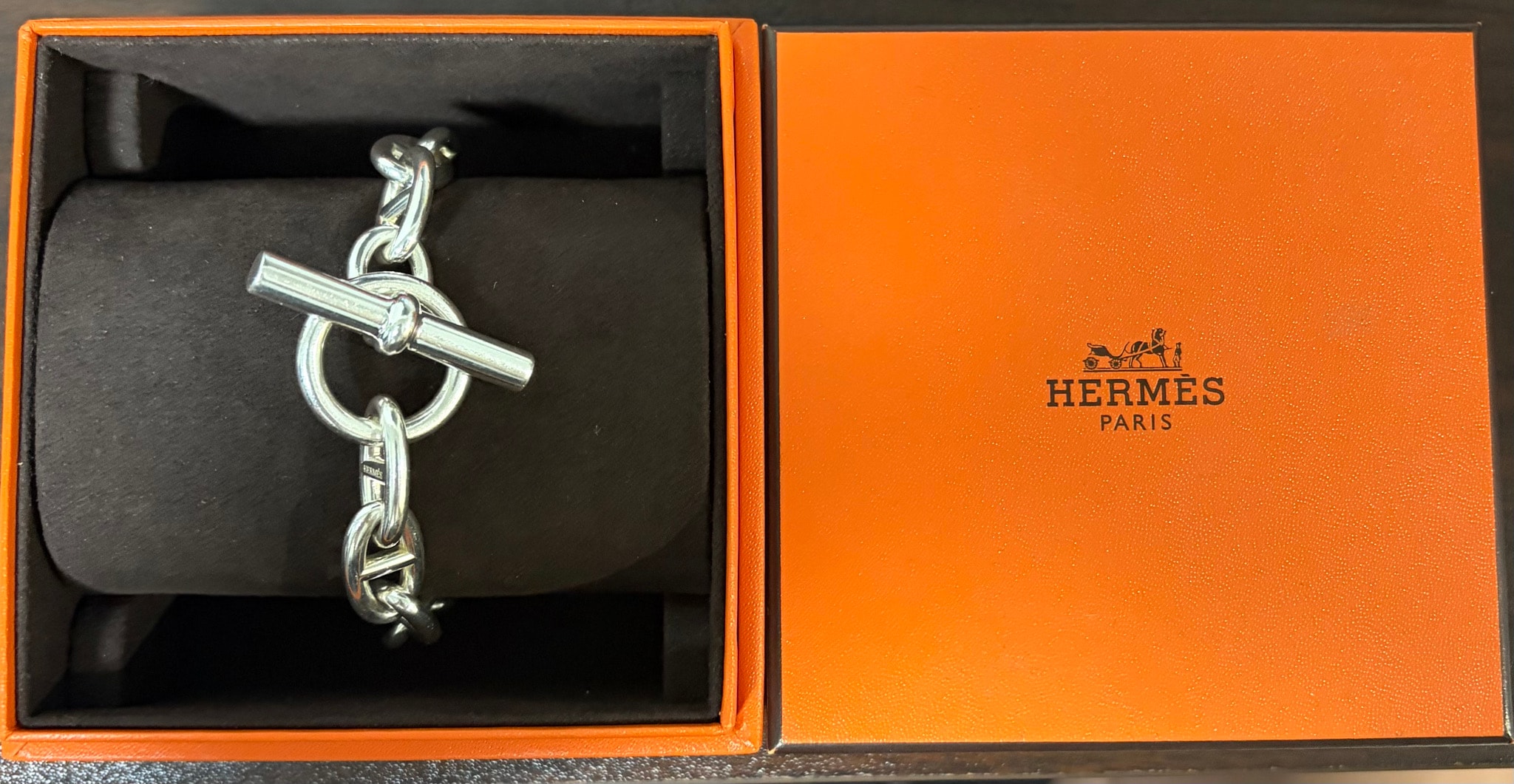Hermes Chaine D'ancre GM Bracelet "Silver"