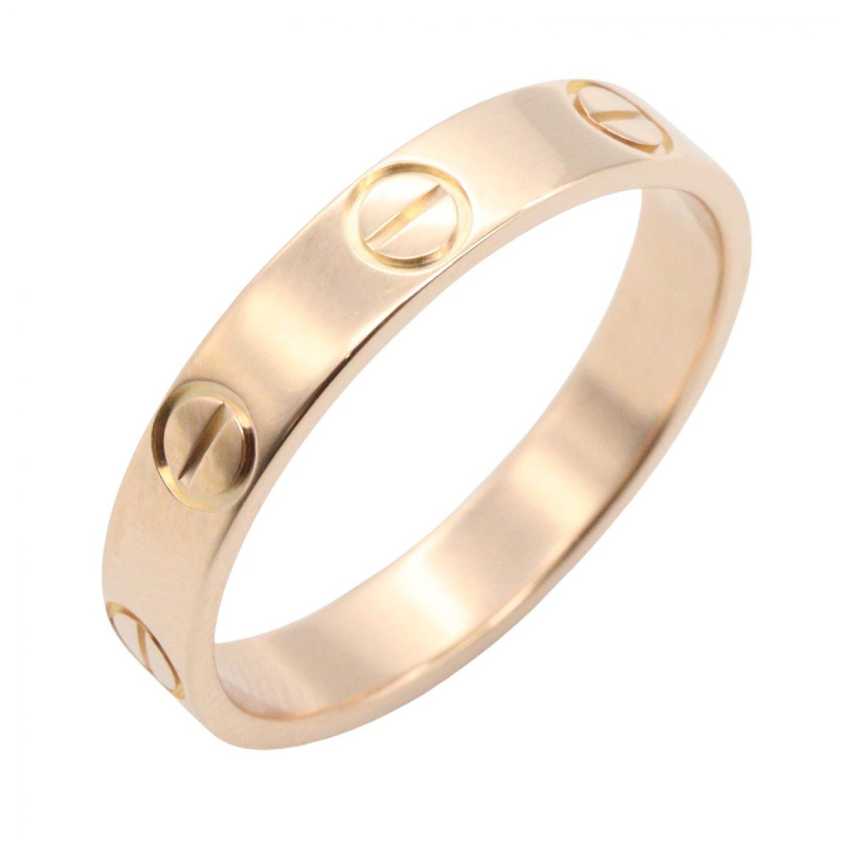 カルティエ CARTIER ミニラブリング リング・指輪 ジュエリー K18PG(ピンクゴールド) メンズ レディース ゴールド系 B4085200 【中古】