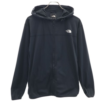 THE NORTH FACE ザノースフェイス 長袖 ジップ パーカー S ブラック アウトドア NP22230