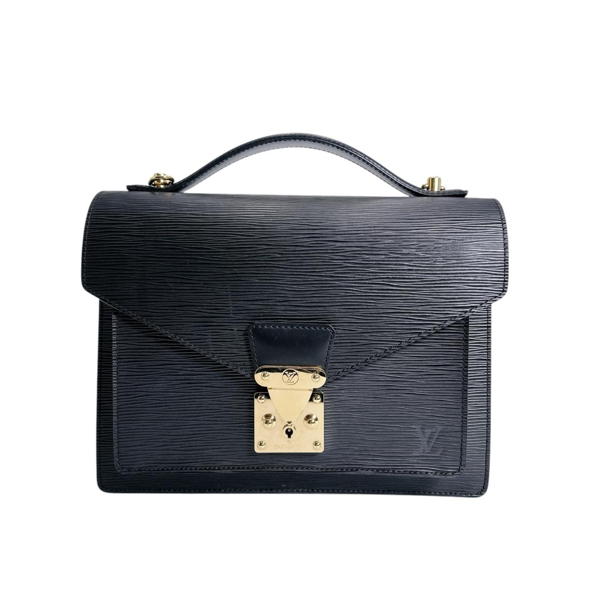 ルイヴィトン LOUIS VUITTON モンソー M52122 エピ ハンドバッグ