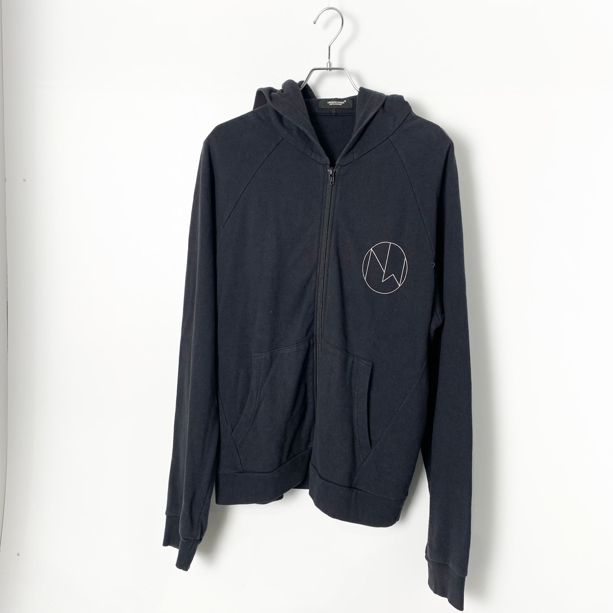 UNDERCOVER zip hoodie "Black"