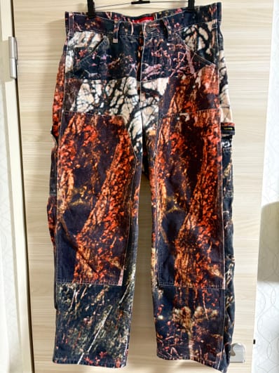 Supreme Double Knee Denim Painter Pant "Woods"
