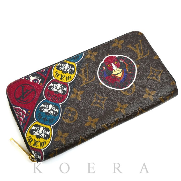 LOUIS VUITTON ルイ・ヴィトン ジッピーウォレット 山本寛斎コラボ 長財布 ラウンドファスナー モノグラム ブラウン/マルチ M67249 SP3187 ユニセックス【中古】