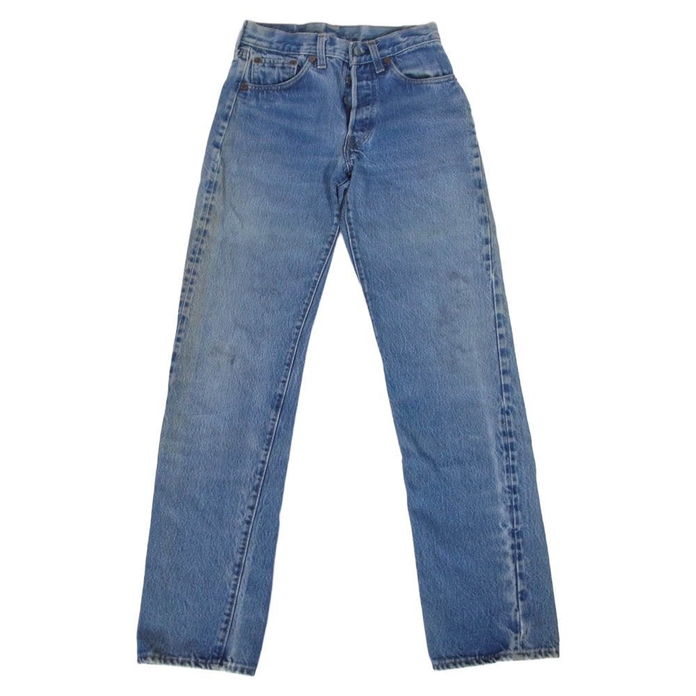 Levi's リーバイス デニムパンツ 80s 501 赤耳 ボタン裏刻印558 デニム パンツ インディゴブルー系 27【中古】