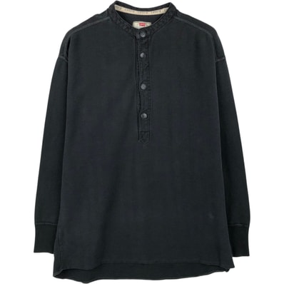 古着 90年代 リーバイス Levi's ヘリンボーン ヘンリーネック サーマルロングTシャツ メンズL相当 ヴィンテージ/eaa654995