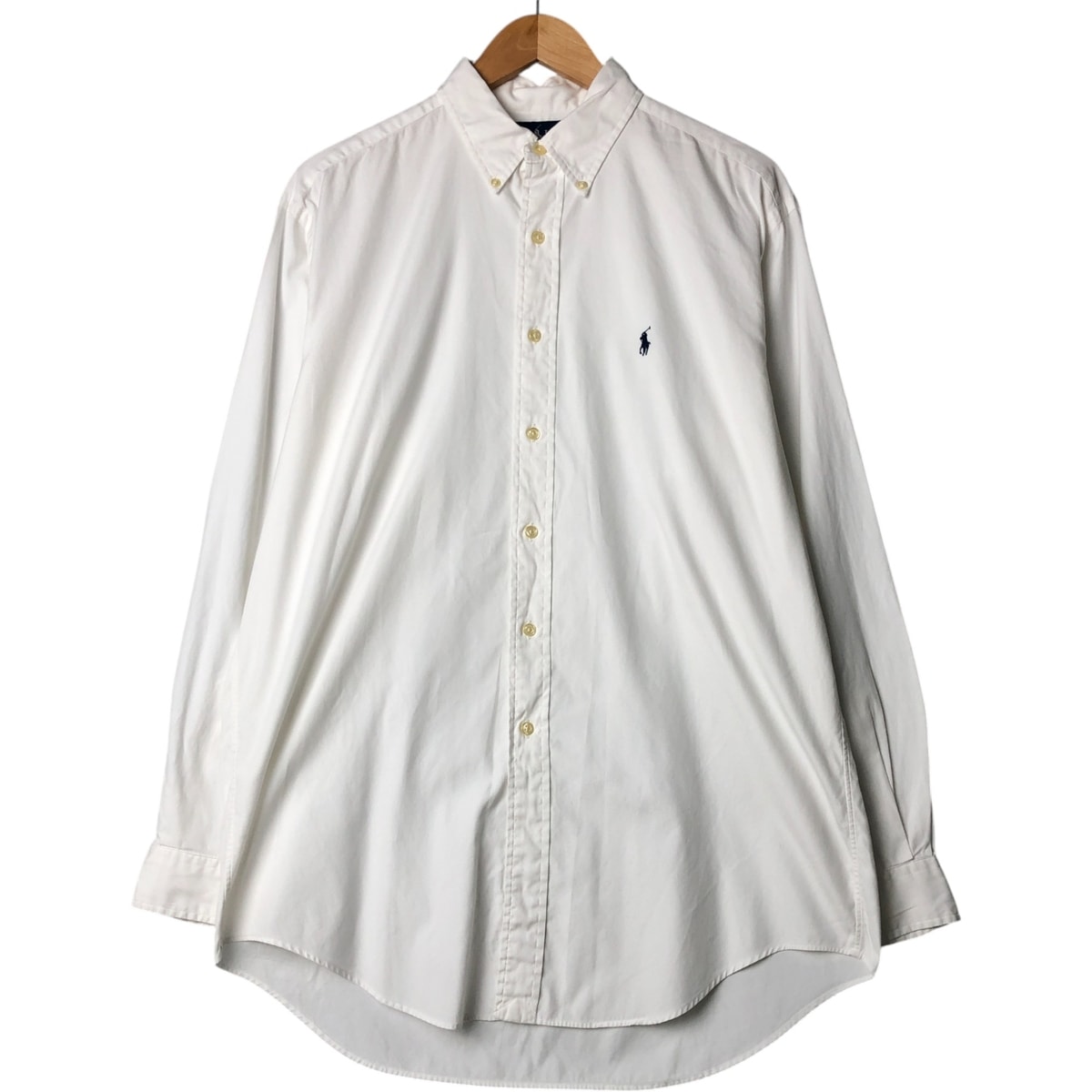 古着 ラルフローレン Ralph Lauren YARMOUTH 長袖 ボタンダウンシャツ メンズL相当/eaa573881
