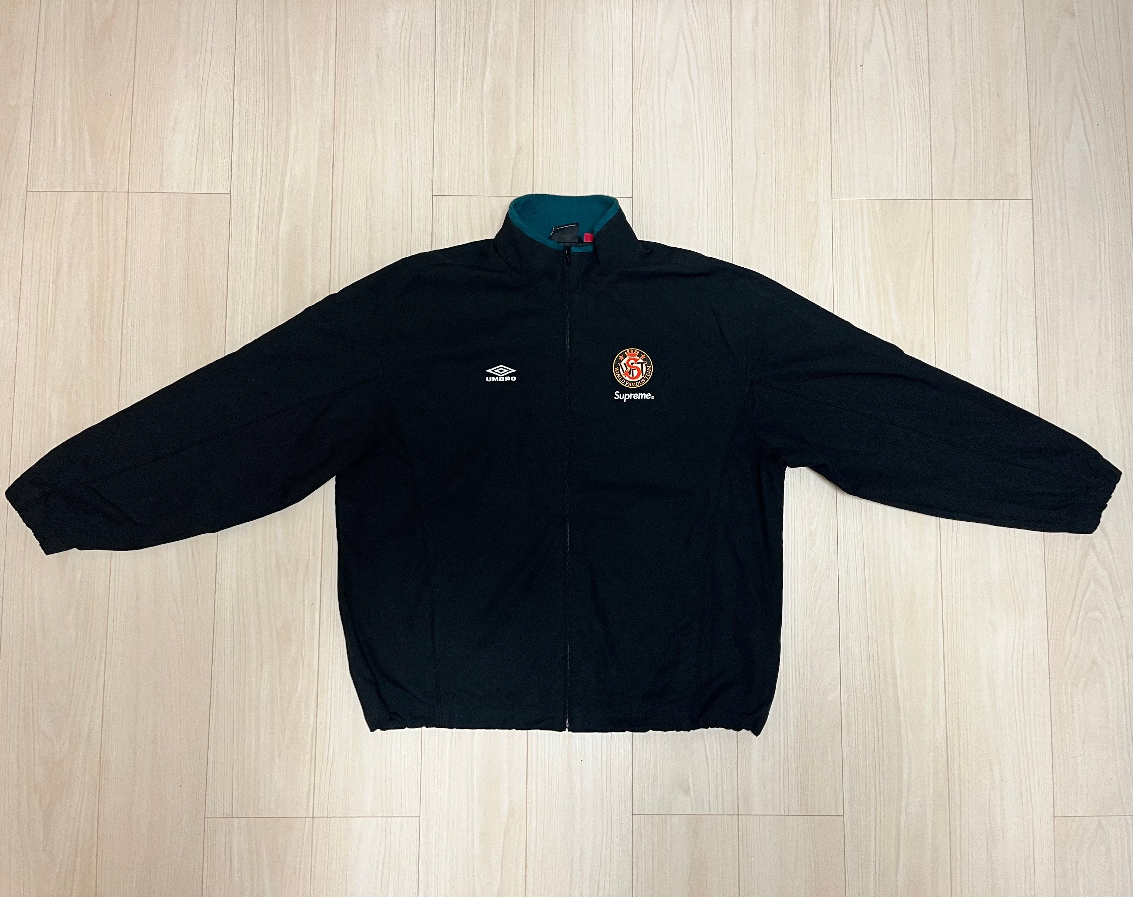 Supreme x Umbro Cotton Ripstop Track Jacket "Black"