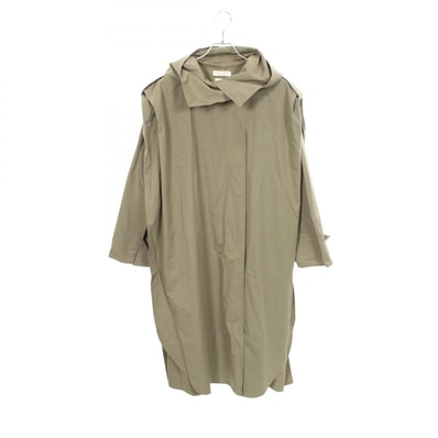ボッテガヴェネタ BOTTEGA VENETA 2020 PRE SPRING フーデッド 衣料品 アウター コットン / ビスコース レディース カーキ系 609120 【中古】