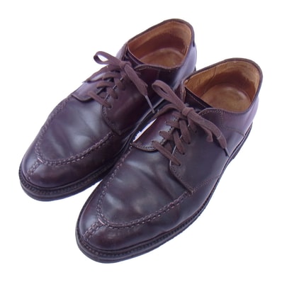 ALDEN オールデン その他靴 99289 Uチップ レザー タンカー サドル コードバン シューズ ブラウン系 7.5【中古】