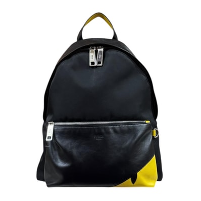 フェンディ コーナー バグズ リュック・デイパック ナイロン 7VZ042 メンズ FENDI 中古