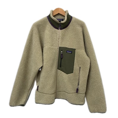 Patagonia パタゴニア ジャケット クラシックレトロX ボアジャケット Classic Retro-X Jacket SIZE L STY23056FA18 ベージュ