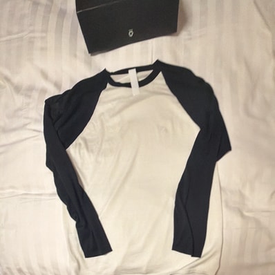 Chrome Hearts 3 Cross Patch CH Logo Embroidery Raglan L/S T-Shirt "White/Black"