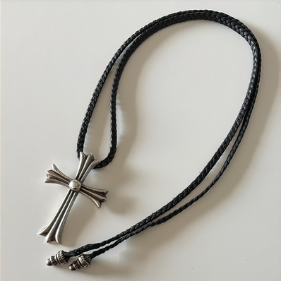 Chrome Hearts Large CH Cross Pendant "Silver"