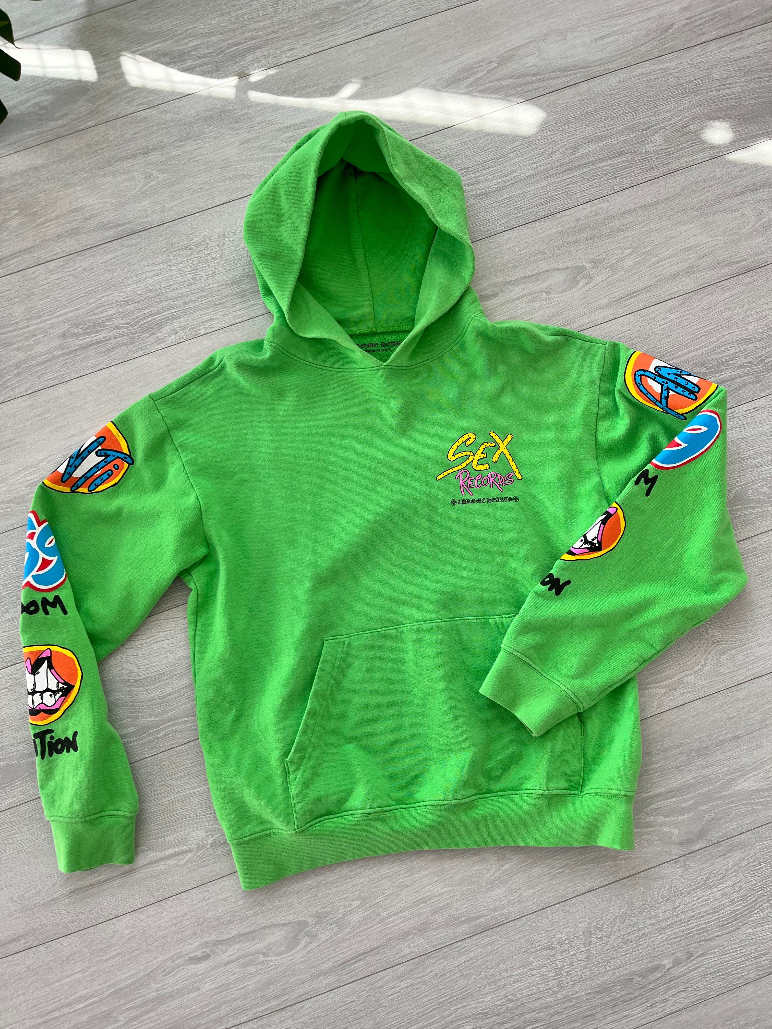 Chrome Hearts Matty Boy Sex Records Hoodie "Citrus"