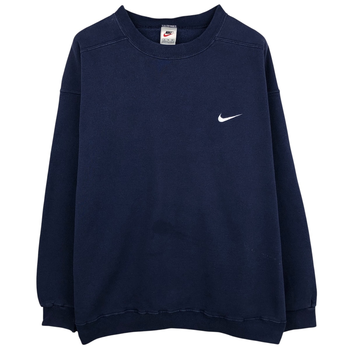 古着 90年代 ナイキ NIKE ワンポイントロゴスウェットシャツ トレーナー メンズXL相当 ヴィンテージ/eaa612784