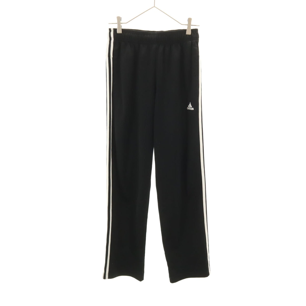 adidas アディダス トレーニング トラックパンツ M ブラック ジャージ 3ライン