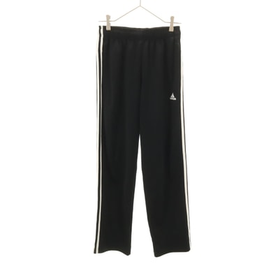 adidas アディダス トレーニング トラックパンツ M ブラック ジャージ 3ライン