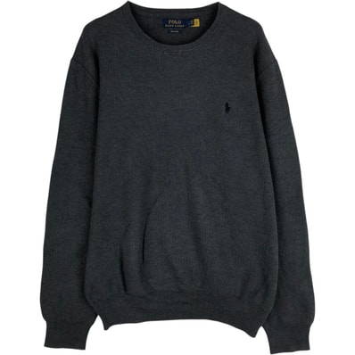 古着 ラルフローレン Ralph Lauren POLO RALPH LAUREN コットンニットセーター メンズL相当/eaa645906