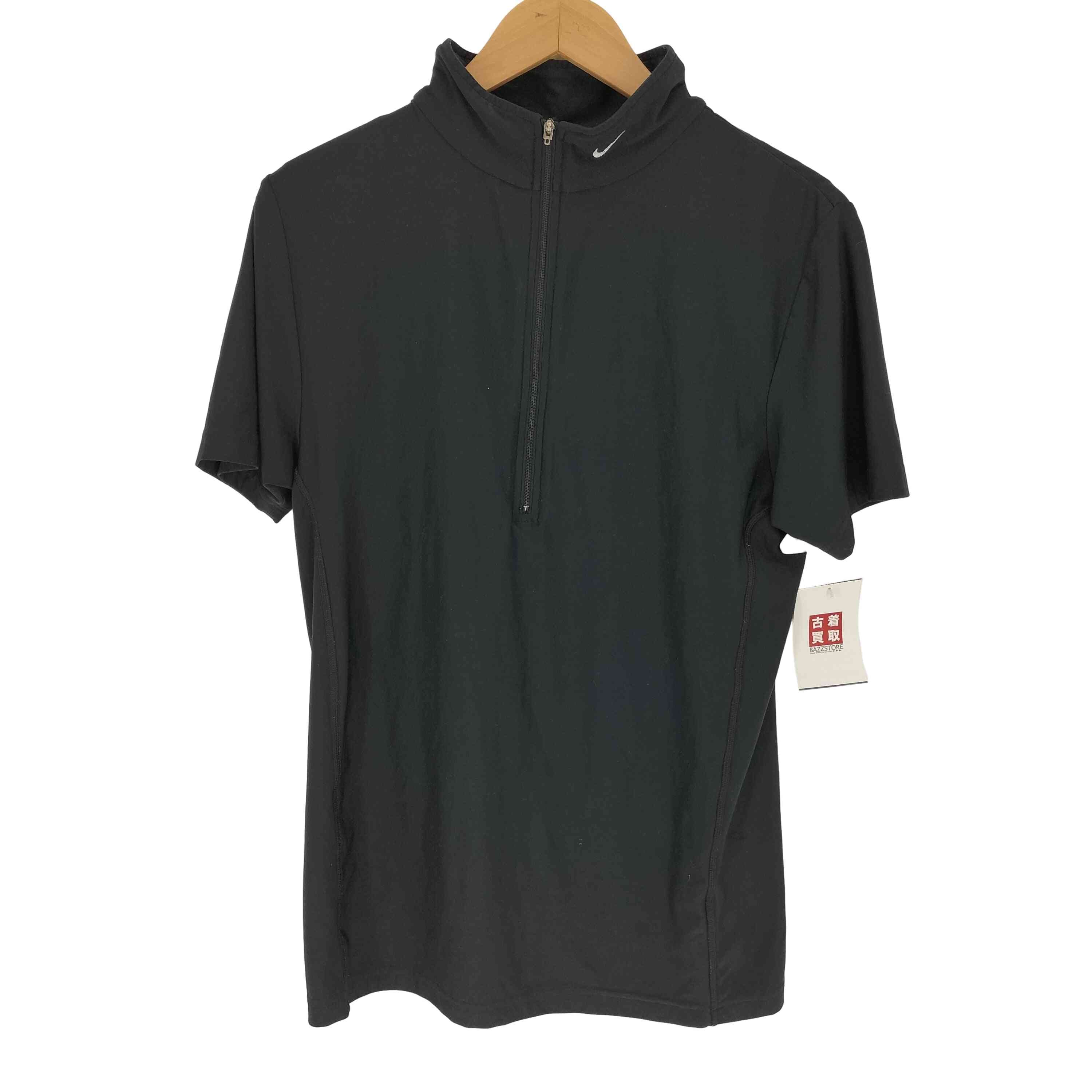 00S DRY-FIT ドライフィット ロゴプリント ハーフジップ ショートスリーブ ジャージ ウォームアップジャケット【1141821721145】