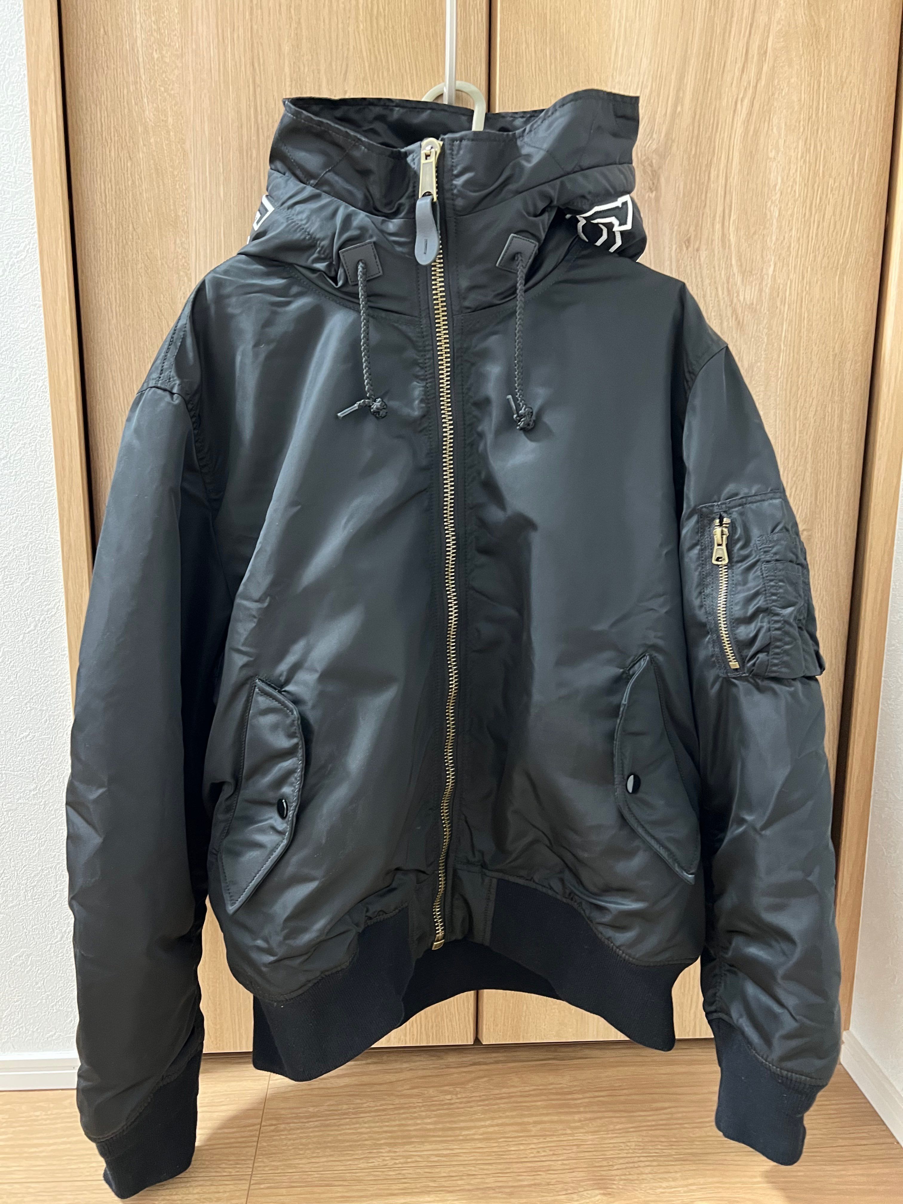 Supreme Hooded MA-1 "Black"