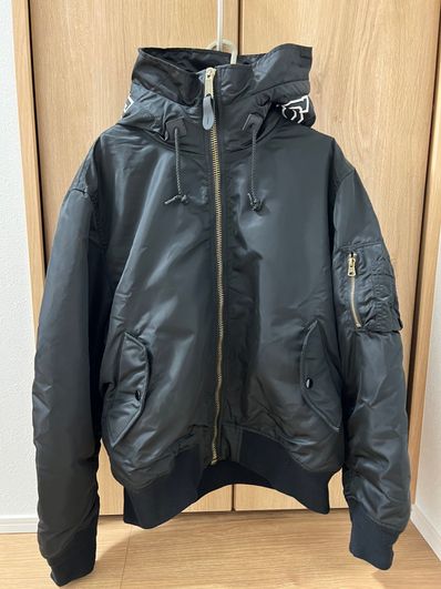 Supreme Hooded MA-1 "Black"