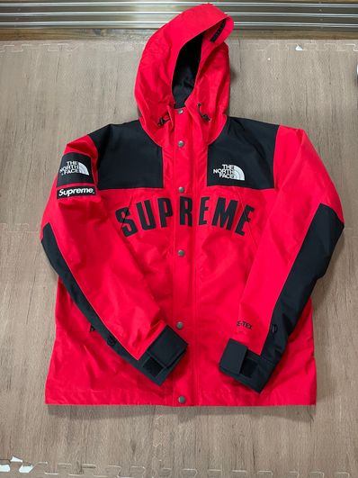 Supreme x The North Face Arc Logo Mountain Parka "Red"