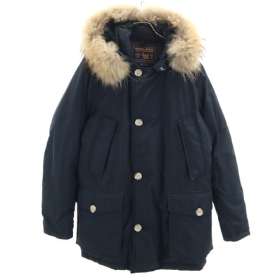 WOOLRICH ウールリッチ モルドバ製 アークティック パーカー S ネイビー ARCTIC PARKA たぬきファー
