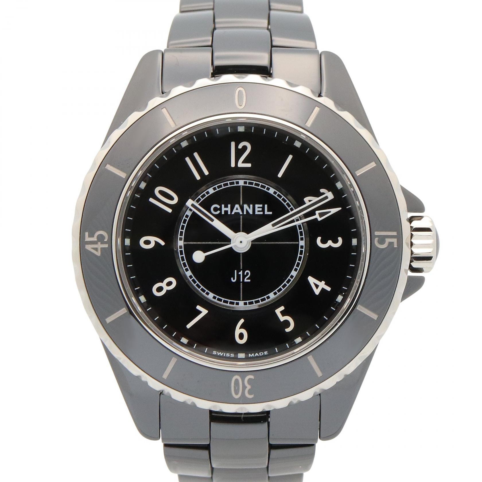 シャネル CHANEL J12 腕時計 時計 セラミック レディース ブラック系 H5695 【中古】