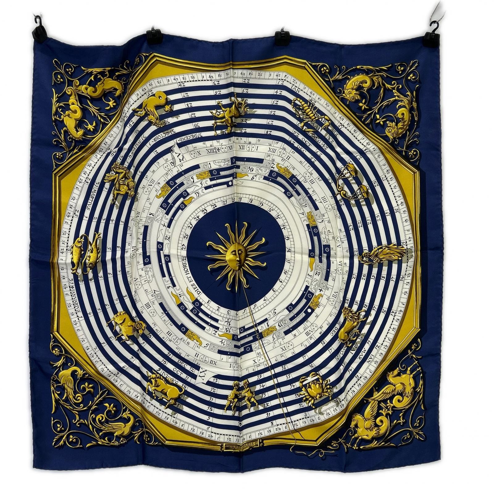 エルメス 占星術 シルク カレ90 スカーフ