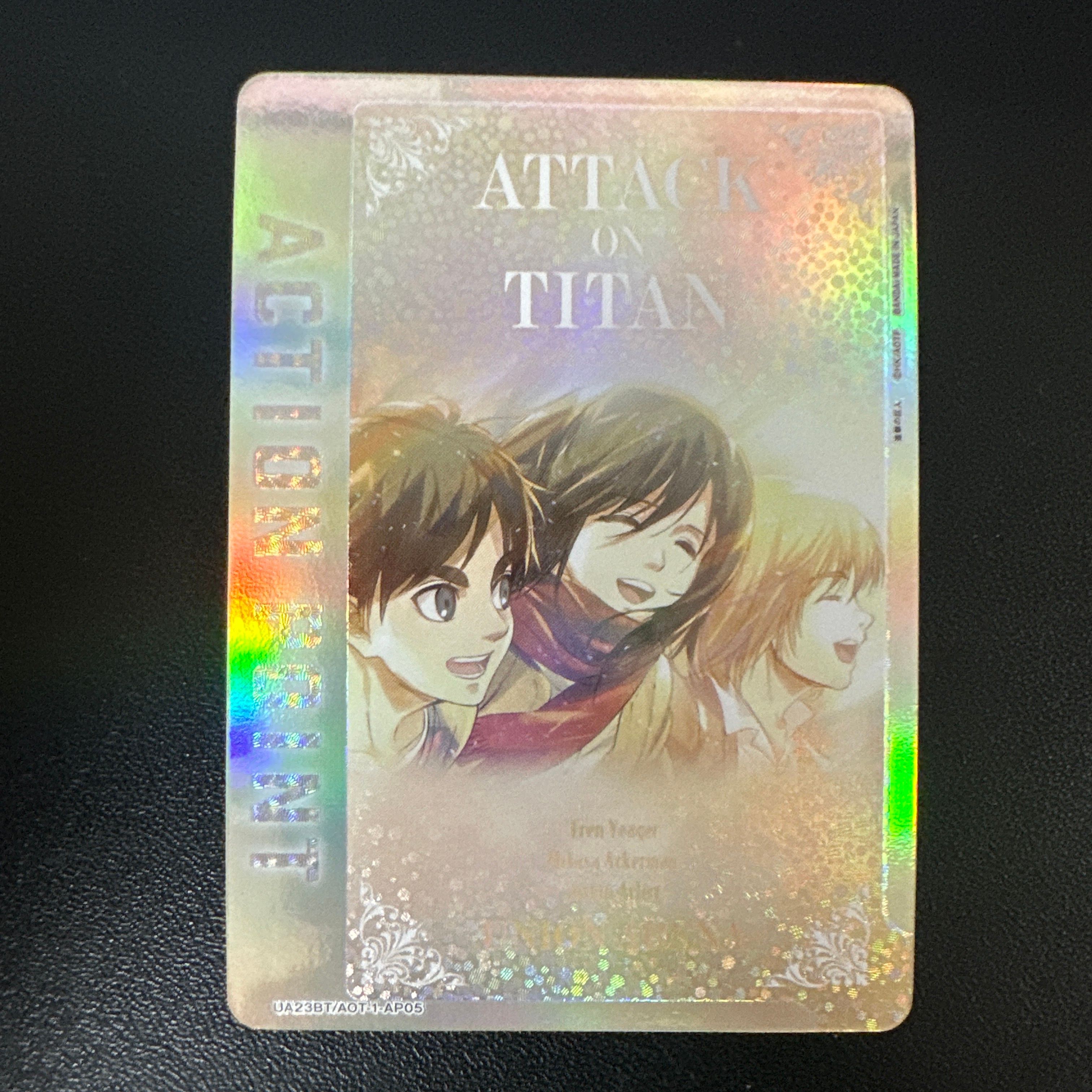 アクションポイントカード [UA23BT-AOT-1-AP05](ブースターパック「進撃の巨人」)