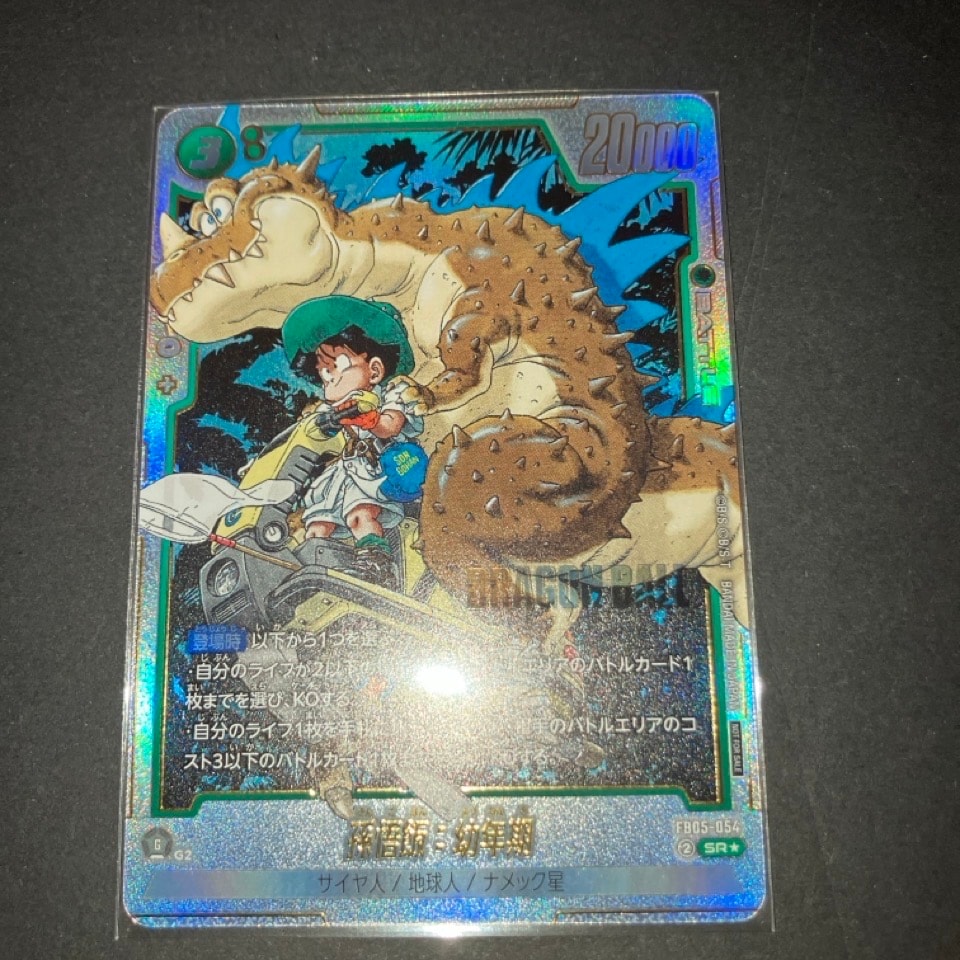 PSA10】孫悟飯：幼年期 SR☆ [FB05-054](フュージョンワールド