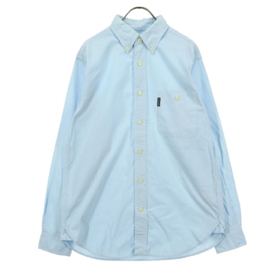美品 Columbia コロンビア 長袖 ボタンダウンシャツ S ブルー